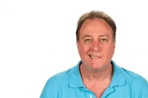 a man with facial paralysis caused by Bell's Palsy