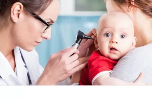 a child with glue ear- and a mother wondering about the treatment of glue ear